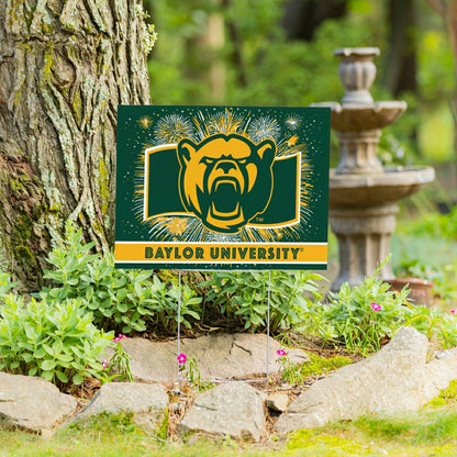 Team Sports America Recommended - Baylor University Yard Sign, Patriotic