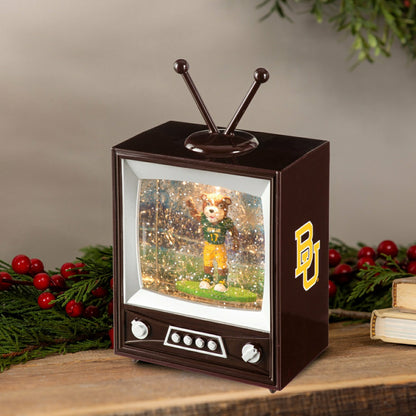 Team Sports America Essential - Baylor University Vintage TV Water Lantern