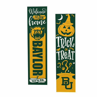Team Sports America Essential - 47" Double Sided Leaner, Baylor University, Halloween