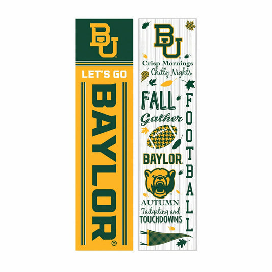 Team Sports America Everyday - 46" Double Sided Leaner, Baylor University, Fall Seasonal