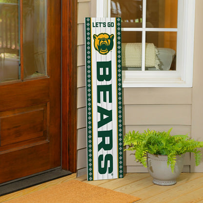 Team Sports America Value - 47" Double Sided Leaner, Baylor University, Christmas