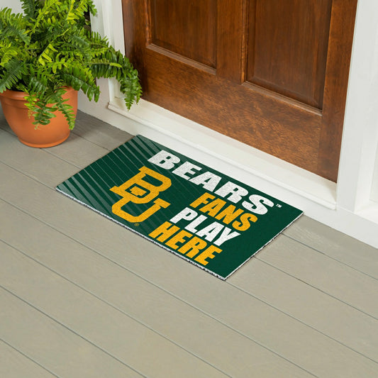 Team Sports America Value - Baylor University Fan Mat, 28"x16"