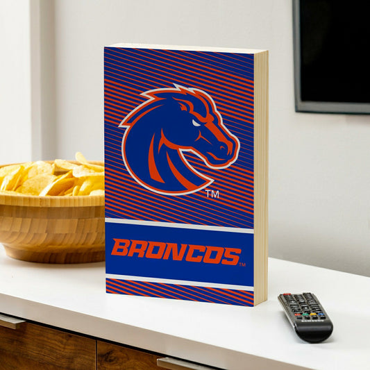 Team Sports America Exclusive - Boise State University Plock, Down Home Fans, 8x12