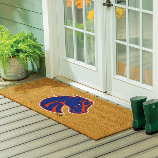 Team Sports America Essential - Boise State University Extra Large Full Color Coir Mat, 60"x24"