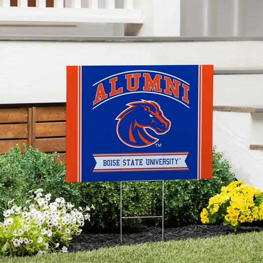 Team Sports America Trending - Boise State University Coroplast Yard Sign Alumni