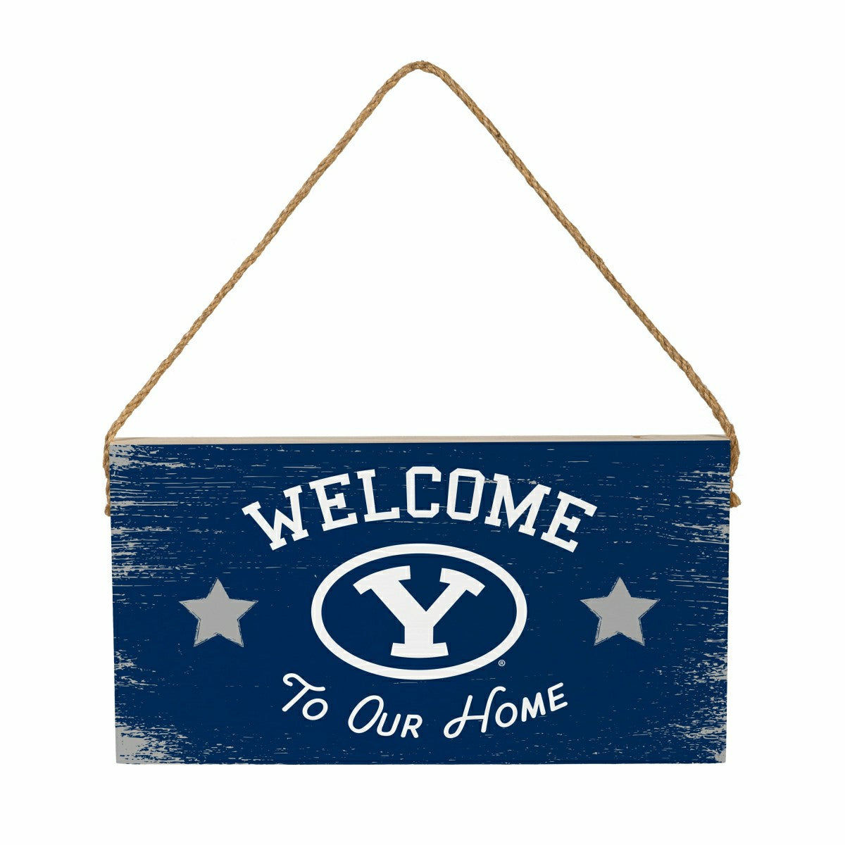 Team Sports America Classic - Brigham Young University Wood Wall Sign, 6x11