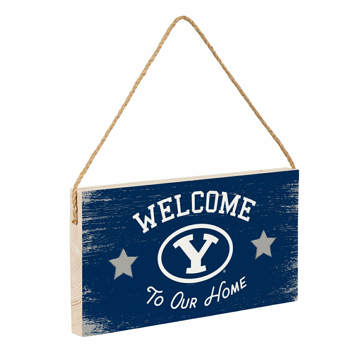 Team Sports America Classic - Brigham Young University Wood Wall Sign, 6x11