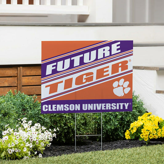 Team Sports America Best Seller - Clemson University Coroplast Yard Sign, Future Student