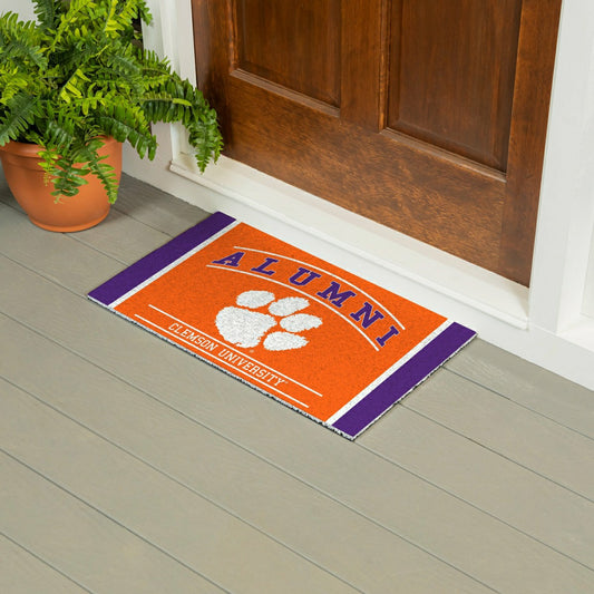 Team Sports America Recommended - Clemson University Alumni Mat, 28"x16"