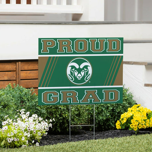 Team Sports America Trending - Colorado State University Coroplast Yard Sign Graduate