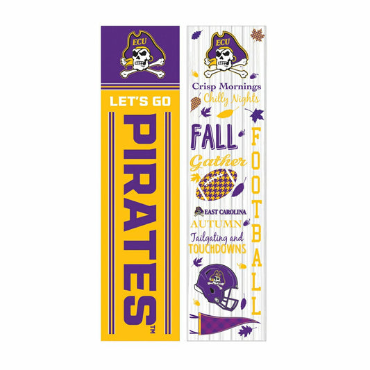 Team Sports America Essential - 46" Double Sided Leaner, East Carolina University, Fall Seasonal