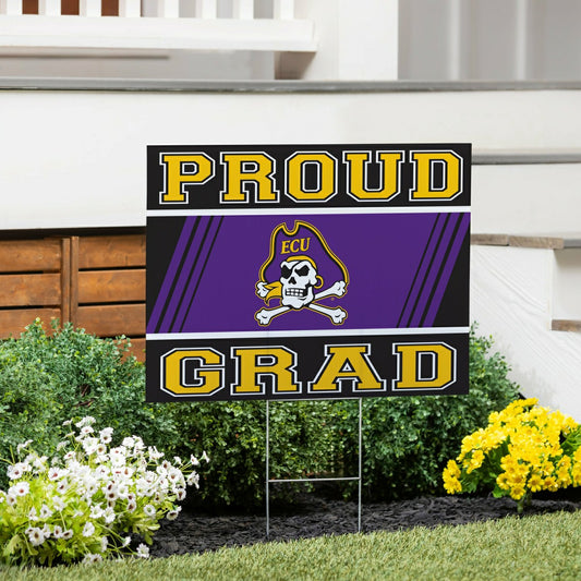 Team Sports America Value - East Carolina University Coroplast Yard Sign Graduate
