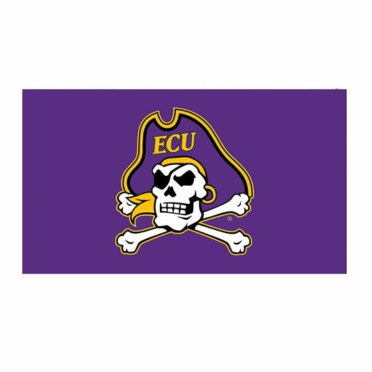 Team Sports America Exclusive - Full Color PVC Mat, 16" x 28", East Carolina University
