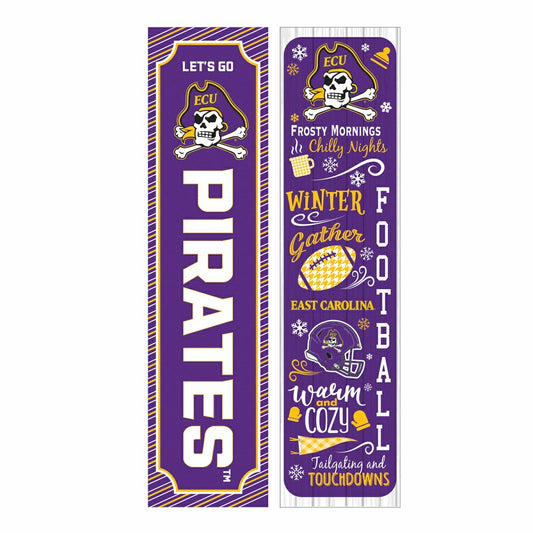 Team Sports America Signature - 46" Double Sided Leaner, East Carolina University, Winter Seasonal