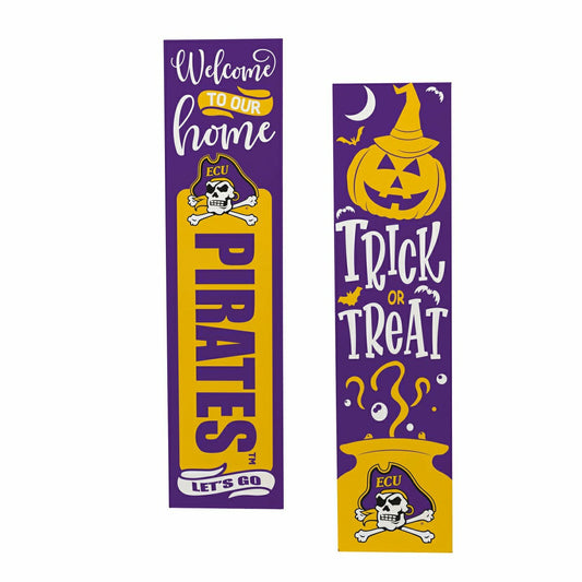 Team Sports America Classic - 47" Double Sided Leaner, East Carolina University, Halloween