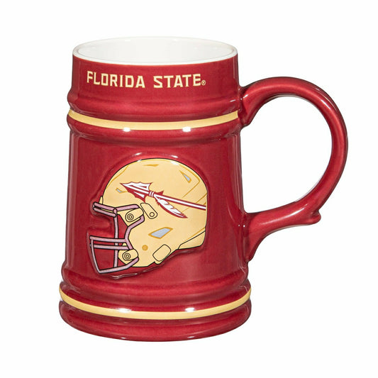 Team Sports America Recommended - Florida State University Ceramic Stein Cup, 24oz
