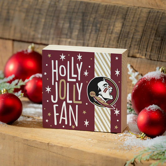 Team Sports America Value - Florida State University Block, Holiday, 6x6
