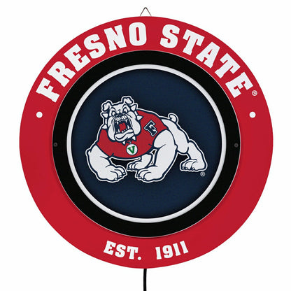 Team Sports America Essential - Fresno State, Metal Lite, Round