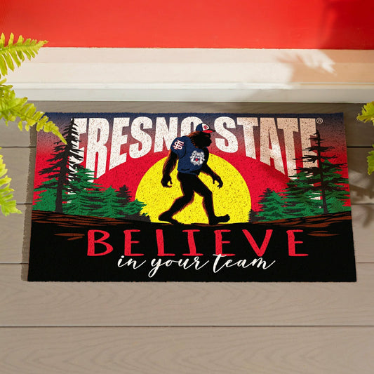 Team Sports America Exclusive - Fresno State Bigfoot PVC Mat, 28"x16"