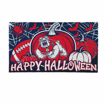 Team Sports America Essential - Fresno State Halloween PVC Mat, 28"x16"