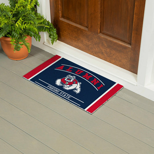 Team Sports America Exclusive - Fresno State Alumni Mat, 28"x16"