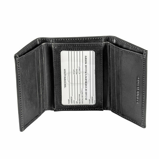 Team Sports America Exclusive - Fresno State, Tri-Fold Wallet, Black