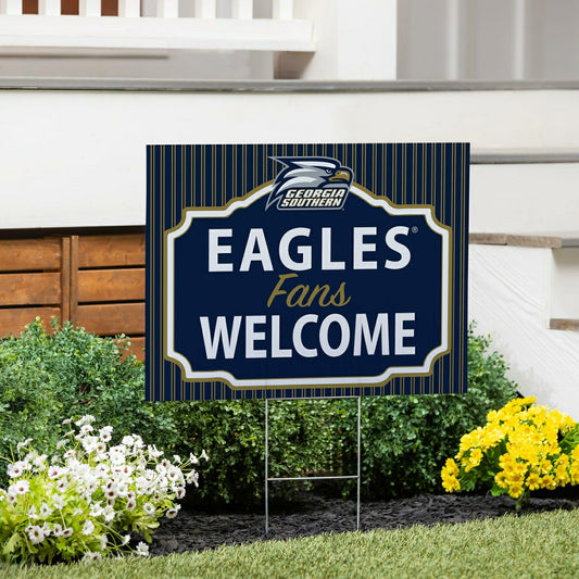 Team Sports America Classic - Georgia Southern University Coroplast Yard Sign, "Fans Welcome"