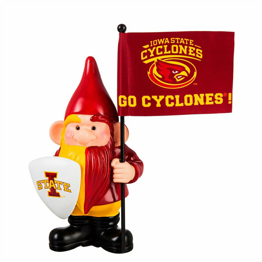 Team Sports America Recommended - Iowa State University, Flag Holder Gnome