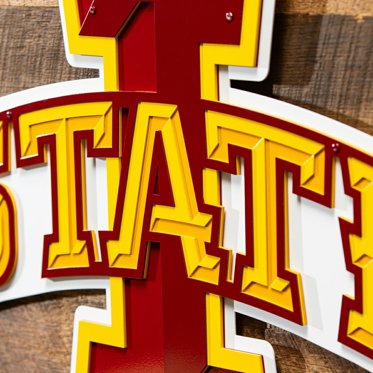 Team Sports America Trending - Iowa State University Premier Metal Wall Art