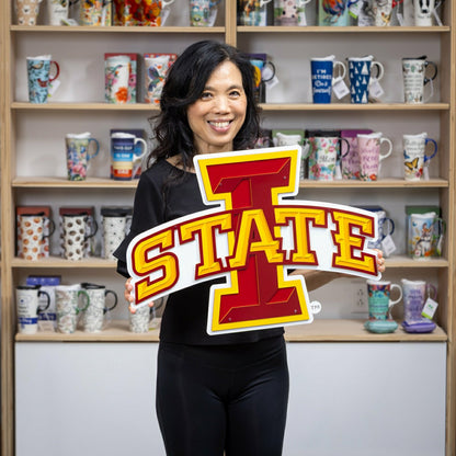 Team Sports America Trending - Iowa State University Premier Metal Wall Art