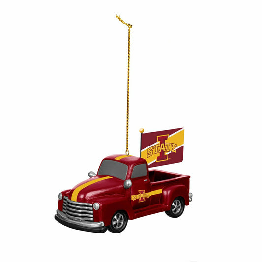 Team Sports America Recommended - Iowa State University Rally Truck Ornament, Set of 2