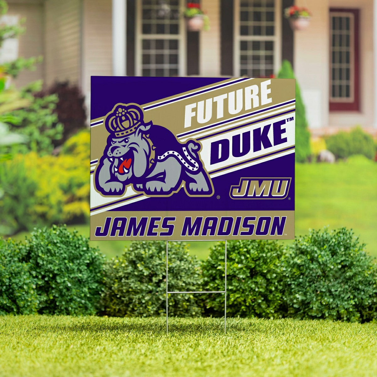 Team Sports America Exclusive - James Madison University Coroplast Yard Sign, Future Student