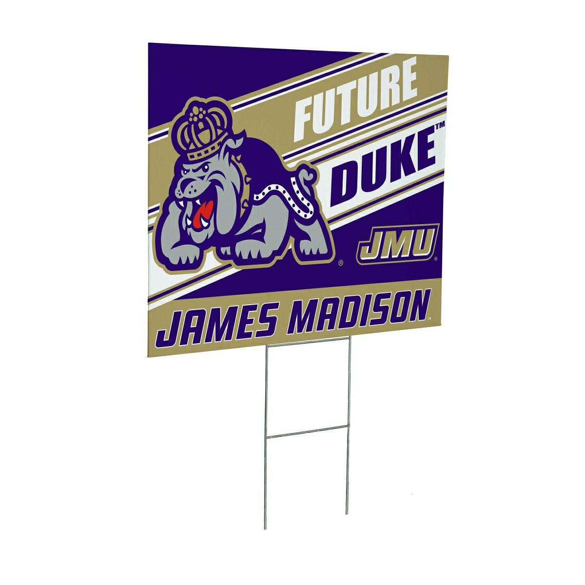 Team Sports America Exclusive - James Madison University Coroplast Yard Sign, Future Student
