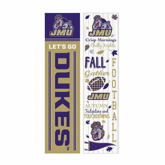 Team Sports America Signature - 46" Double Sided Leaner, James Madison University, Fall Seasonal