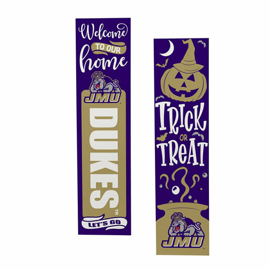 Team Sports America Value - 47" Double Sided Leaner, James Madison University, Halloween