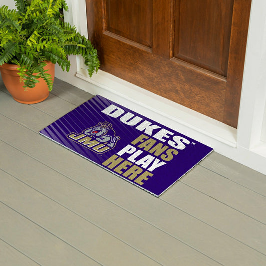 Team Sports America Signature - James Madison University Fan Mat, 28"x16"