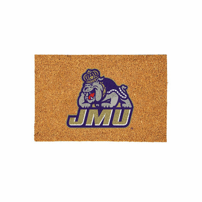 Team Sports America Recommended - James Madison University Large Full Color Coir Mat, 36"x24"