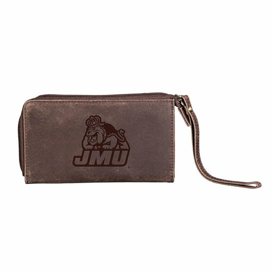 Team Sports America Everyday - Wristlet Wallet, Brown, James Madison University