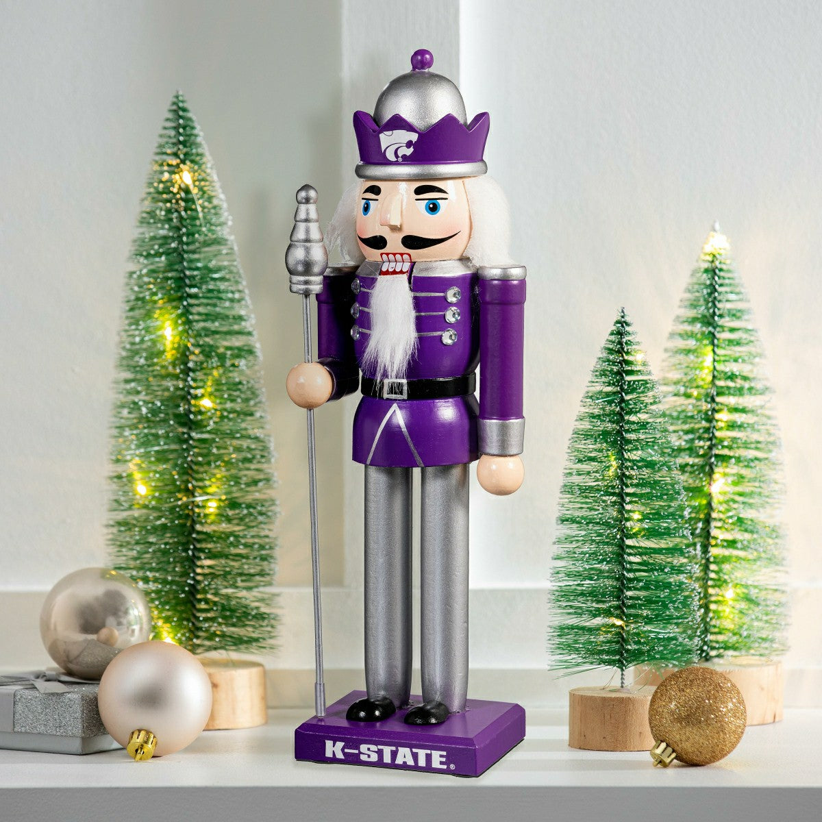 Team Sports America Exclusive - Nutcracker Statue, Kansas State University