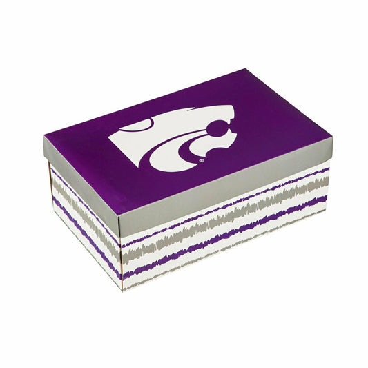Team Sports America Recommended - Kansas State University, Stemless 17OZ Glass & Tankard 16OZ Gift Set