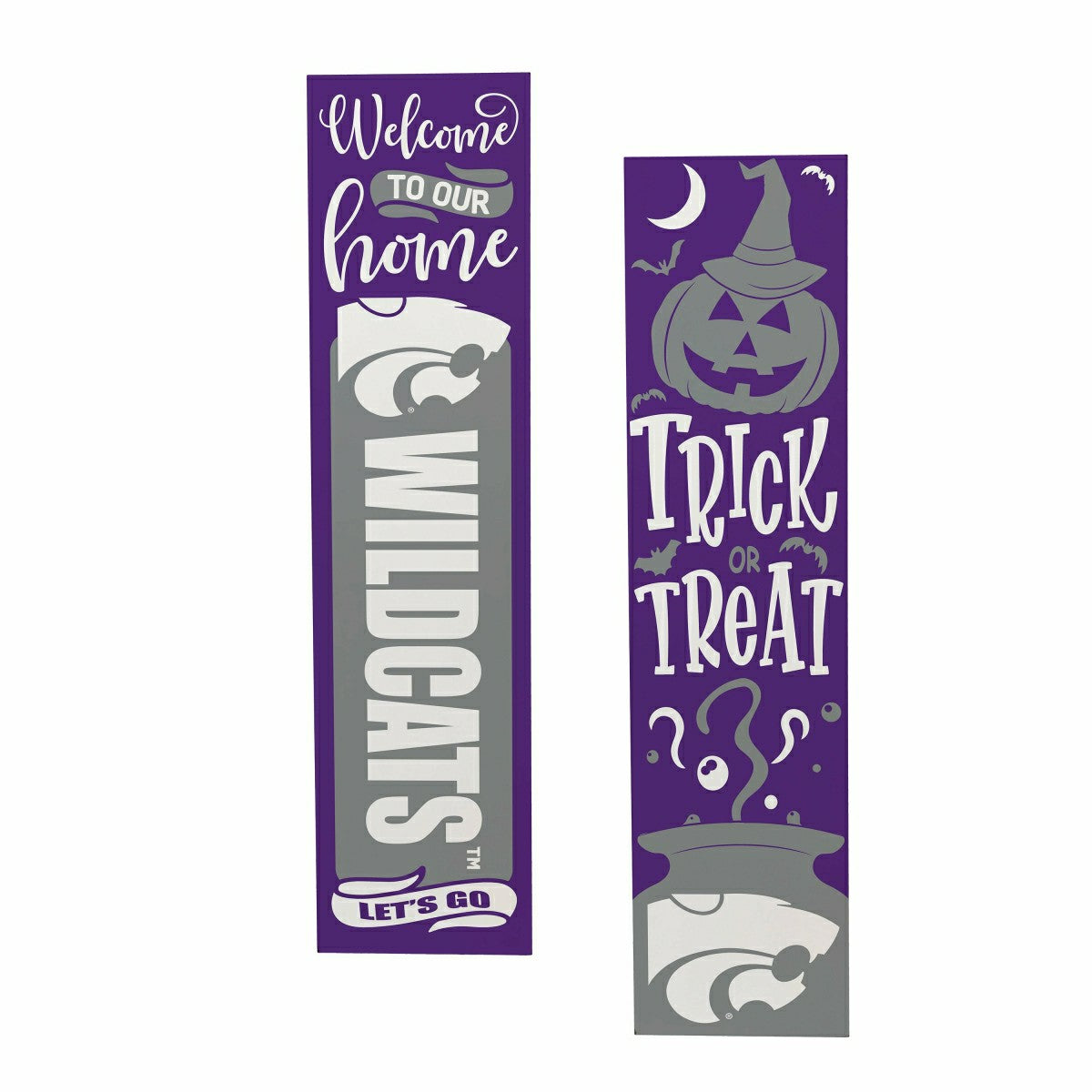 Team Sports America Recommended - Kansas State University 47" Double Sided Leaner, Halloween