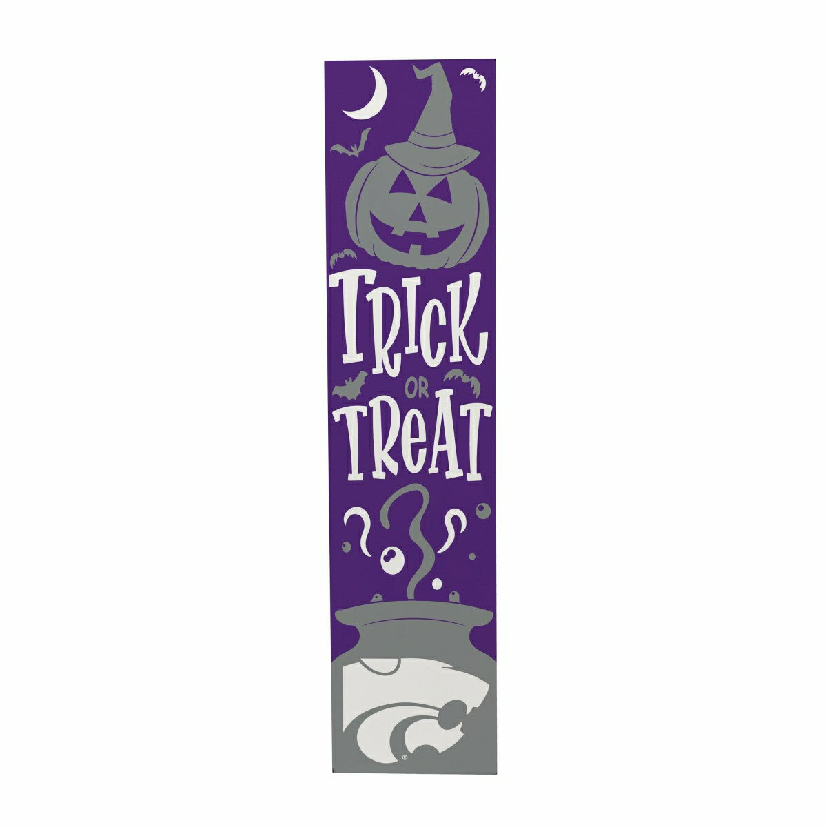Team Sports America Recommended - Kansas State University 47" Double Sided Leaner, Halloween