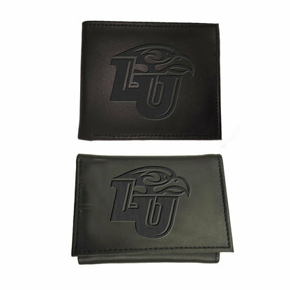 Team Sports America Recommended - Liberty University, Bi-Fold and Tri-Fold Wallet Gift Set, Black