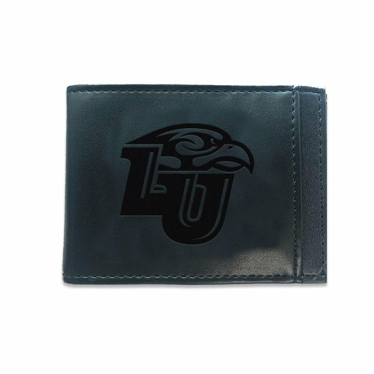 Team Sports America Recommended - Front Pocket Wallet w/ RFID Blocking, Liberty University, Black
