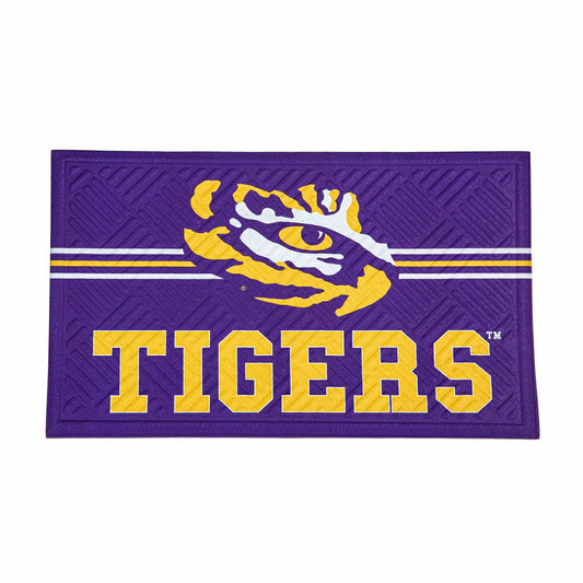 Team Sports America Signature - Embossed Mat, Cross Hatch, Louisiana State University