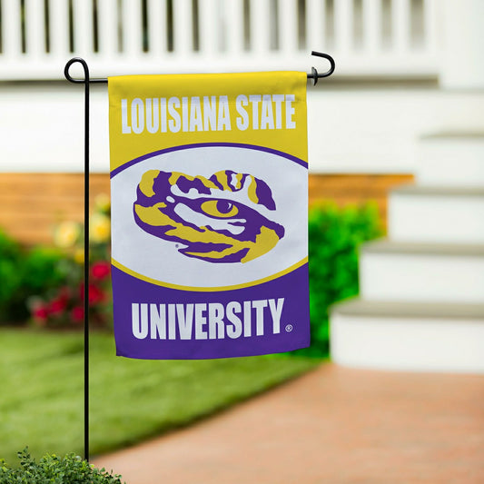 Team Sports America Everyday - Louisiana State University Suede Flag, GDN