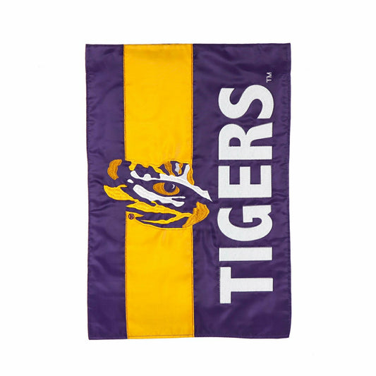 Team Sports America Essential - Louisiana State University Embellished Garden Flag