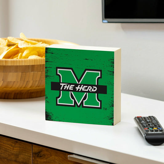Team Sports America Exclusive - Marshall University Plock, Down Home Fans, 6x6