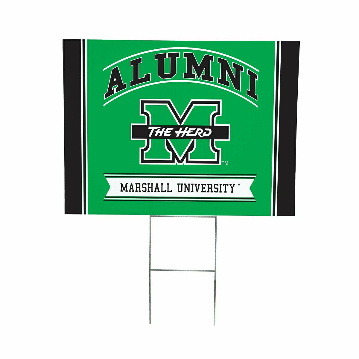 Team Sports America Trending - Marshall University Coroplast Yard Sign Alumni