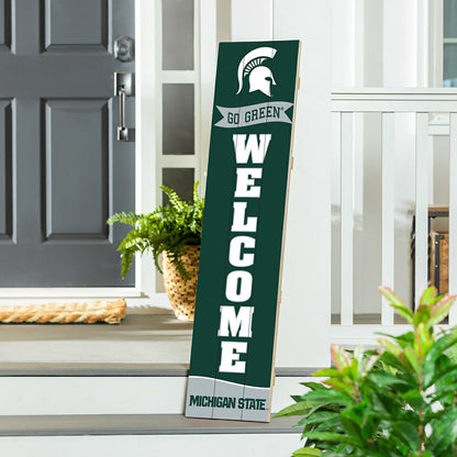 Team Sports America Recommended - Michigan State University Large Single Sided Leaner, 46"